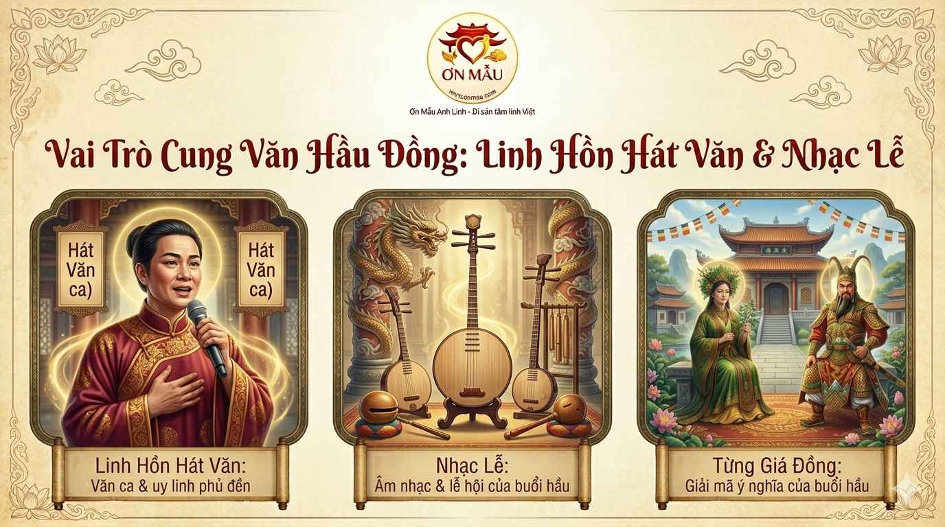 Vai Tro Cung Van Hau Dong Linh Hon Hat Van Nhac Le